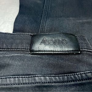 Acne Max Thor Jeans Straight Narrow Leg Stretch